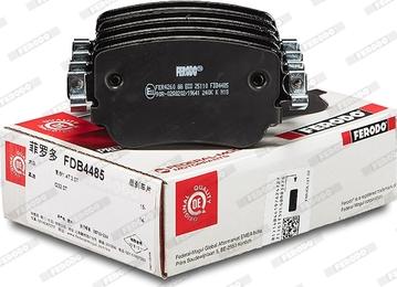 Ferodo FDB4485 - Brake Pad Set, disc brake www.parts5.com