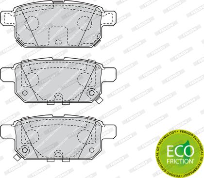 Ferodo FDB4430 - Brake Pad Set, disc brake www.parts5.com