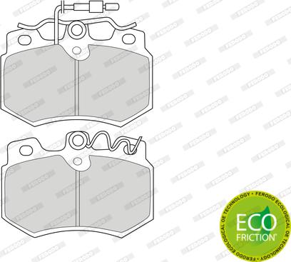 Ferodo FDB455 - Brake Pad Set, disc brake www.parts5.com