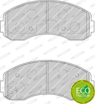 Ferodo FDB4567 - Brake Pad Set, disc brake www.parts5.com