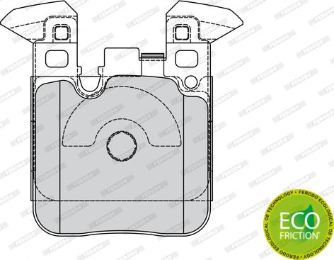 Ferodo FDB4663 - Set placute frana,frana disc www.parts5.com