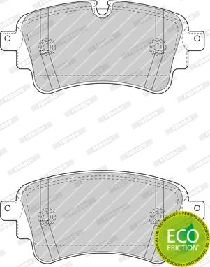 Ferodo FDB4617 - Brake Pad Set, disc brake parts5.com