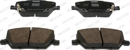 Ferodo FDB4688 - Brake Pad Set, disc brake www.parts5.com