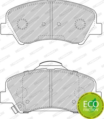 Ferodo FDB4623 - Brake Pad Set, disc brake www.parts5.com