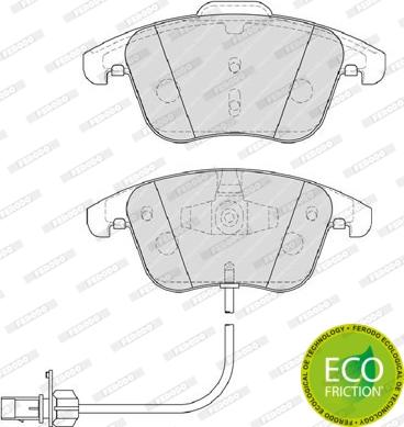 Ferodo FDB4045 - Brake Pad Set, disc brake www.parts5.com