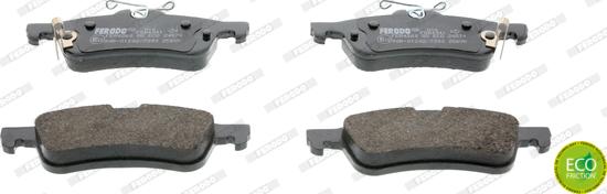 Ferodo FDB4041 - Brake Pad Set, disc brake www.parts5.com