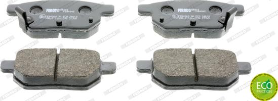 Ferodo FDB4042 - Set placute frana,frana disc www.parts5.com