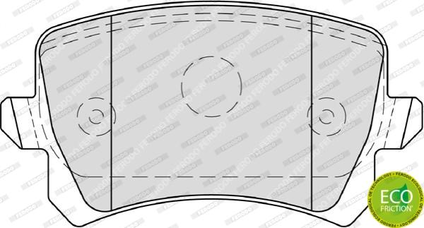 Ferodo FDB4058 - Brake Pad Set, disc brake www.parts5.com