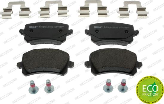 Ferodo FDB4058 - Brake Pad Set, disc brake www.parts5.com