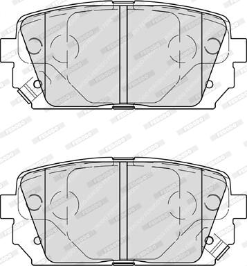 Ferodo FDB4193 - Brake Pad Set, disc brake www.parts5.com