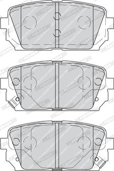 Ferodo FDB4193 - Brake Pad Set, disc brake www.parts5.com