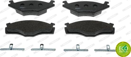 Ferodo FDB419 - Sada brzdových destiček, kotoučová brzda www.parts5.com