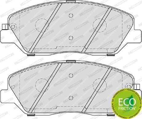 Ferodo FDB4111 - Set placute frana,frana disc www.parts5.com