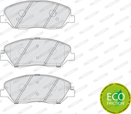 Ferodo FDB4111 - Set placute frana,frana disc www.parts5.com