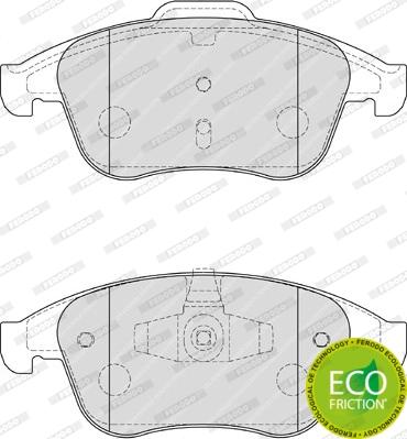 Ferodo FDB4181 - Brake Pad Set, disc brake parts5.com