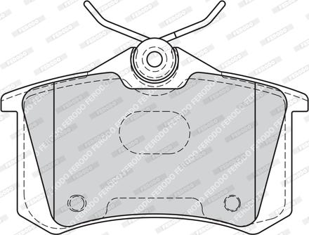 Ferodo FDB4183 - Brake Pad Set, disc brake parts5.com