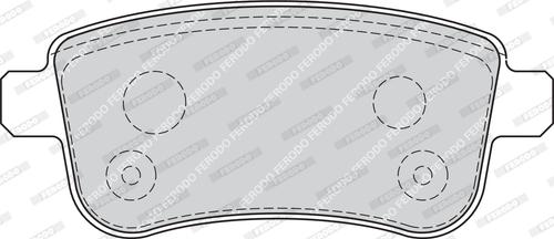 Ferodo FDB4182 - Komplet pločica, disk-kočnica www.parts5.com