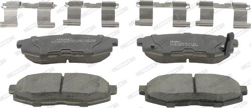 Ferodo FDB4187 - Brake Pad Set, disc brake www.parts5.com