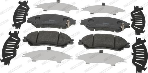 Ferodo FDB4884 - Brake Pad Set, disc brake www.parts5.com