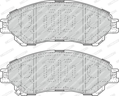 Ferodo FDB4884 - Brake Pad Set, disc brake www.parts5.com