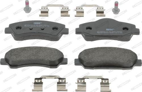 Ferodo FDB4823 - Brake Pad Set, disc brake www.parts5.com