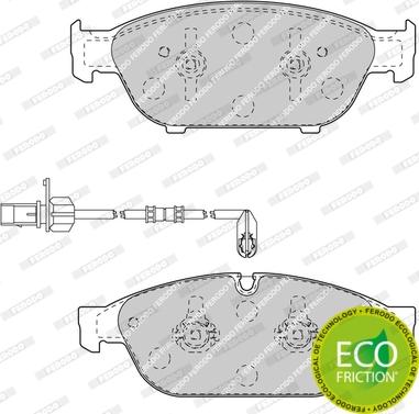 Ferodo FDB4397 - Fren balata seti, diskli fren www.parts5.com