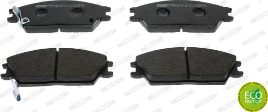 Ferodo FDB435 - Brake Pad Set, disc brake parts5.com