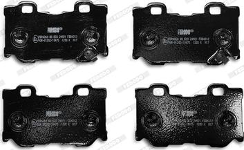 Ferodo FDB4312 - Brake Pad Set, disc brake www.parts5.com