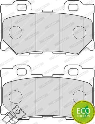 Ferodo FDB4312 - Brake Pad Set, disc brake www.parts5.com