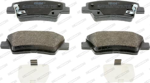 Ferodo FDB4387 - Brake Pad Set, disc brake parts5.com