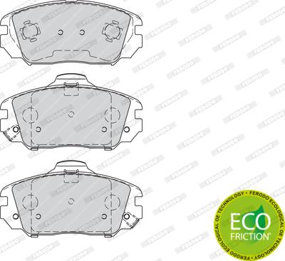 Ferodo FDB4246 - Brake Pad Set, disc brake www.parts5.com