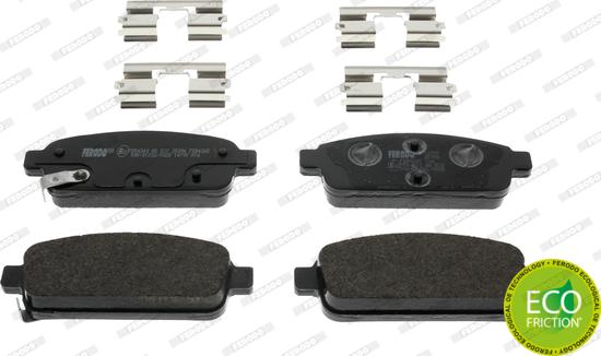 Ferodo FDB4265 - Set placute frana,frana disc parts5.com