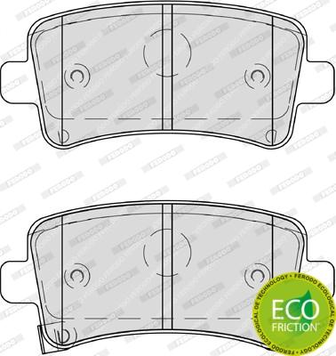 Ferodo FDB4209 - Brake Pad Set, disc brake www.parts5.com