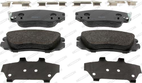 Ferodo FDB4207 - Brake Pad Set, disc brake www.parts5.com