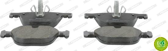 Ferodo FDB4286 - Set placute frana,frana disc www.parts5.com