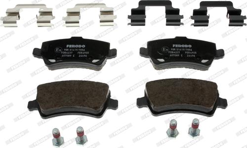 Ferodo FDB4237 - Set placute frana,frana disc www.parts5.com