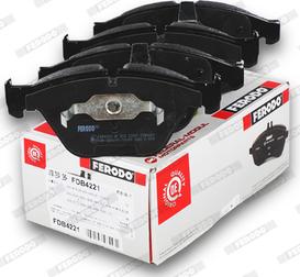 Ferodo FDB4221 - Brake Pad Set, disc brake www.parts5.com