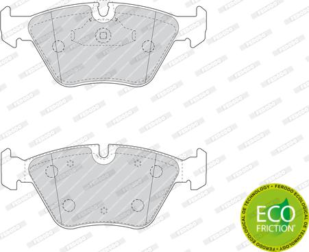 Ferodo FDB4753 - Brake Pad Set, disc brake www.parts5.com