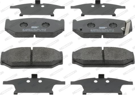 Ferodo FDB4705 - Set placute frana,frana disc www.parts5.com