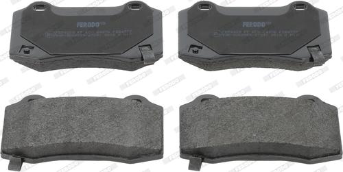 Ferodo FDB4777 - Brake Pad Set, disc brake parts5.com