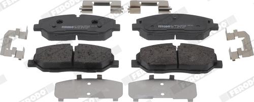 Ferodo FDB5403 - Brake Pad Set, disc brake www.parts5.com