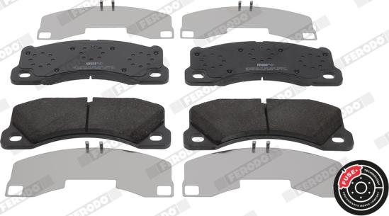 Ferodo FDB5417 - Brake Pad Set, disc brake www.parts5.com