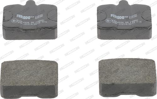 Ferodo FDB55 - Brake Pad Set, disc brake www.parts5.com