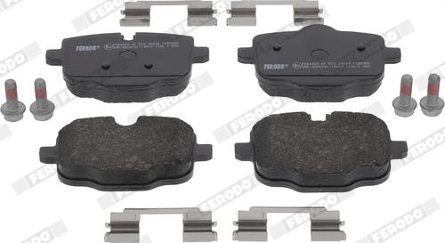 Ferodo FDB5056 - Set placute frana,frana disc www.parts5.com