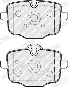 Ferodo FDB5056 - Brake Pad Set, disc brake parts5.com