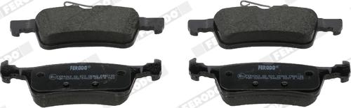 Ferodo FDB5185 - Brake Pad Set, disc brake www.parts5.com