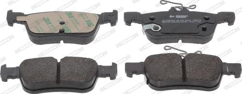 Ferodo FDB5174 - Set placute frana,frana disc www.parts5.com