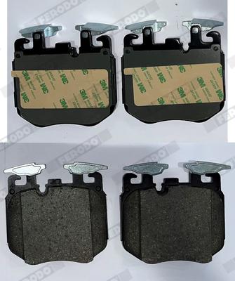 Ferodo FDB5173 - Brake Pad Set, disc brake www.parts5.com