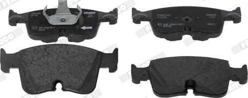 Ferodo FDB5349 - Brake Pad Set, disc brake www.parts5.com