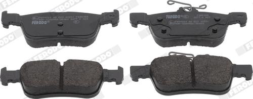 Ferodo FDB5355 - Set placute frana,frana disc www.parts5.com